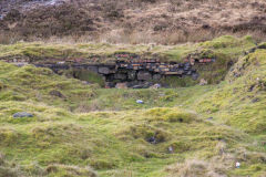 
Milfraen Colliery foundations, Blaenavon, January 2014